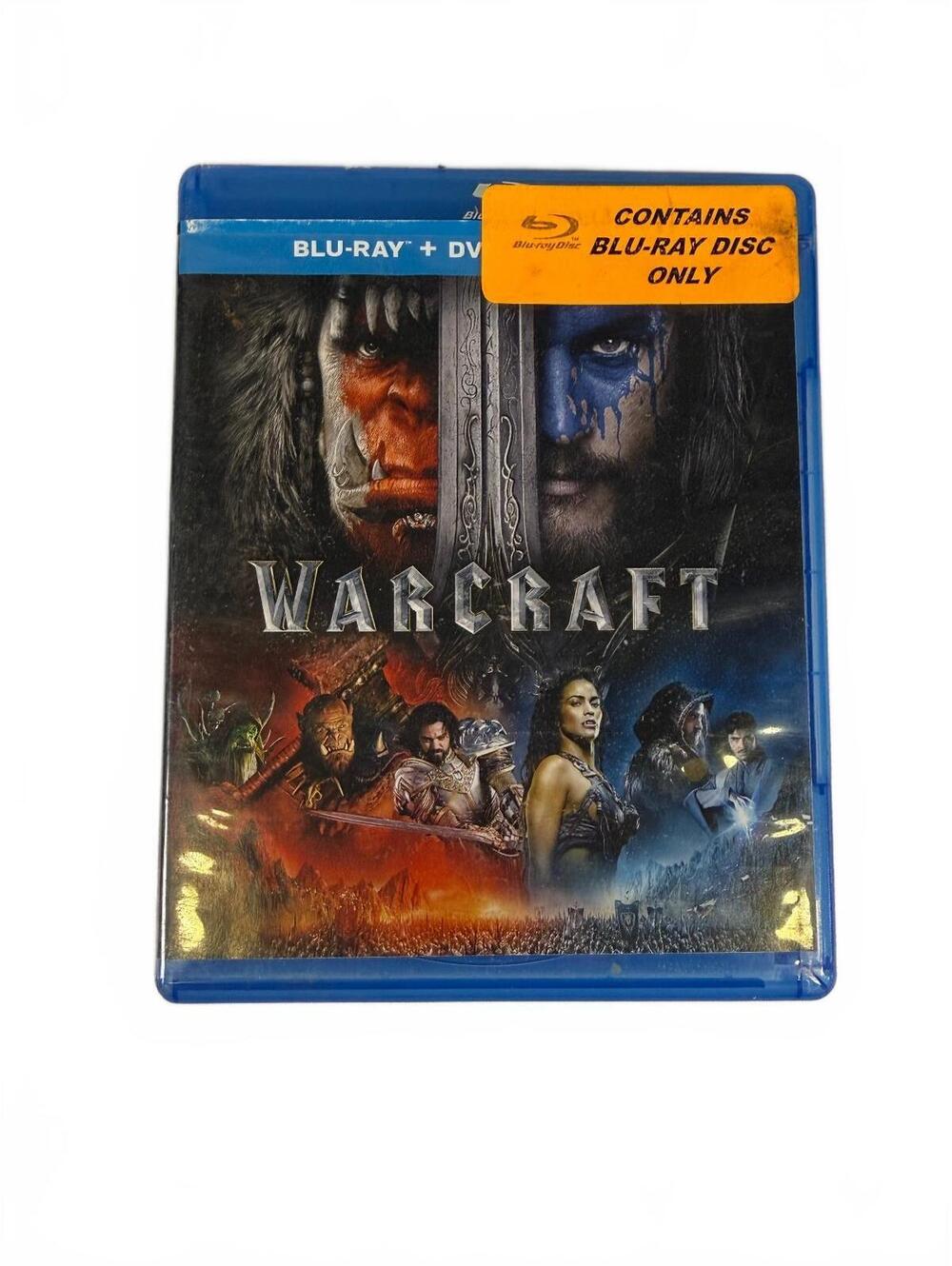 Warcraft Blu-ray Disc Only - Universal Pictures Fantasy Adventure Movie, HD